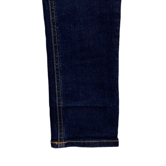 Rag and Bone High Rise Skinny Jean Dark Blue Wash Stretch 25 - Picture 8 of 16